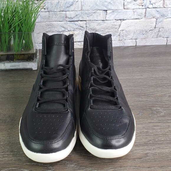 New Under armour UA Charged Mid Leather Shoes - Picture 6 of 8